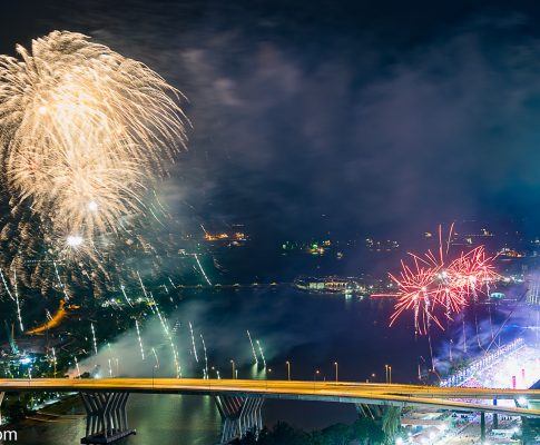 Chingay Fireworks 2017