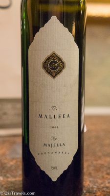 Singapore Brown Bag, 2017 March Wine Reviews, Majella The Malleea